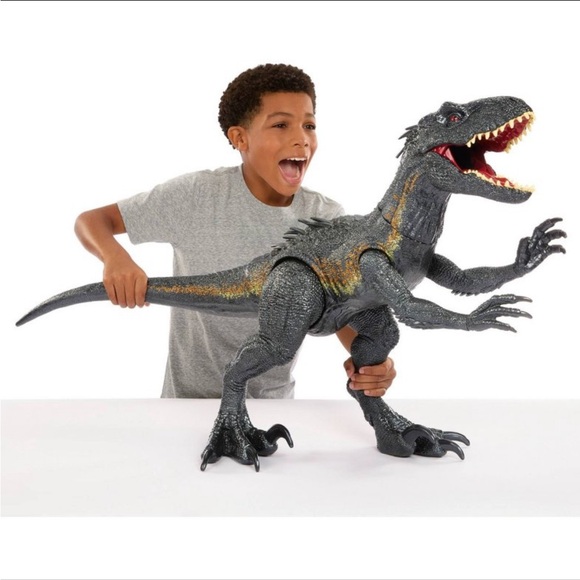NEW Jurassic World Dino Trackers Super Colossal Indoraptor Fallen Kingdom - Picture 6 of 6